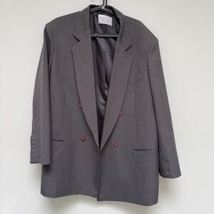 Stylenanda notched lapel double breasted jacket